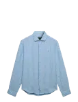 Superdry - Riviera L/S Linen Shirt - Linased s&auml;rgid - XXXL
