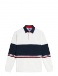Tommy Jeans - Tjm Rlx Cblock Rugby - Pikkade varrukatega - XL