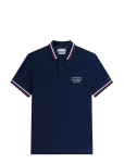Tommy Hilfiger - Rwb Collar/Cuff Detail Reg Polo - L&uuml;hikeste varrukatega - L