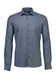 Lindbergh Black - 1927: Cashmere Touch Twilll Aop Shirt Wf L/S - &Auml;ris&auml;rgid - S