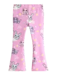 Lindex - Flared Leggings With Brushed Inside - Retuusid - 104
