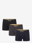 BOSS - Trunk 3P Gold Logo G - Bokserid - M