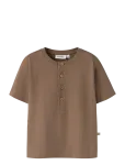Lil'Atelier - Nmmdolan Len Ss Loose Top Lil - L&uuml;hikeste varrukatega - 92