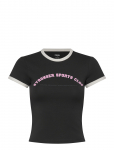 STRONGER - Logo Baby Tee - Spordi l&uuml;hikeste varrukatega l&uuml;hikesed topid - S