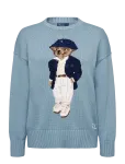 Polo Ralph Lauren - Polo Bear Oversize Cotton Sweater - Džemprid - L