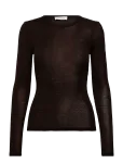 Rosemunde - Rwsara Cashmere Blend Ls T-Shirt - Pikkade varrukatega - XS