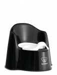 BabyBj&ouml;rn - Babybj&ouml;rn Potty Chair, Deep Black/White - Potid - ONE SIZE