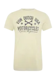 Von Dutch - Usa Mc White T-Shirt Von Dutch Xl - L&uuml;hikeste varrukatega - XL