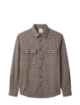 Calvin Klein - Ls Check Flannel Classic Shirt - Ruudulised s&auml;rgid - M