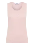 Maison Kitsune - Baby Fox Patch Ribbed Tank Top - Varrukateta - L