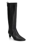 Tommy Hilfiger - Kitten Heel Leather High Boot - P&otilde;lveni saapad - 39