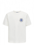 ONLY & SONS - Osjfred Claude Rlx Ss Tee Jrs - L&uuml;hikeste varrukatega - 134-140