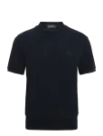 Fred Perry - Drop Needle Jersey T-Shirt - L&uuml;hikeste varrukatega - XS