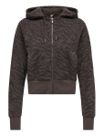 Only Play - Onpcaro Hood Ls Brush Swt Cardigan - Spordi kapuutsiga pusad - M