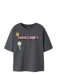 Name It - Nkfsyssi Minecraft Ss Nreg Top Bio - L&uuml;hikeste varrukatega - 122-128