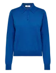 Mads N&oslash;rgaard - Fine Merino Rosa Polo Knit - Džemprid - S