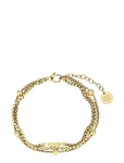 Bud To Rose - Sacramento 3-Row Bracelet Gold - K&auml;eketid - ONE SIZE