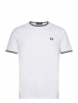 Fred Perry - Twin Tipped T-Shirt - L&uuml;hikeste varrukatega - XXL