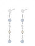 Pernille Corydon - Afterglow Sea Earchains 40 Mm - Rippuvad k&otilde;rvar&otilde;ngad - ONE SIZE