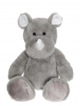 Teddykompaniet - Teddy Wild Rhinoceros - Pehmed loomad - H:36CM