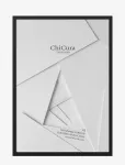 ChiCura - Wooden Frame - A3 - Black - Glass - Raamid - A3