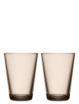 Iittala - Kartio 40Cl Glas 2Stk - Joogiklaasid - 40 CL