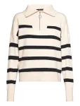 Vero Moda - Vmsaba Stripe Ls Highneck Blouse Ga Noos - K&otilde;rge kaelusega - S