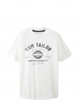 Tom Tailor - Logo Tee - L&uuml;hikeste varrukatega - XXL