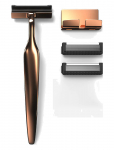 Melle - Bronze Razor Kit - Hair Removal - ONE SIZE