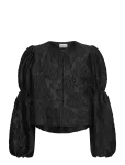 Malina - Zoey Double Pouf Sleeve Blouse - Pikkade varrukatega - XS