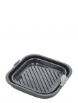 Holm - Silikoneform Til Airfryer Firkant - Muud k&ouml;&ouml;gitarbed - 19X19X8CM