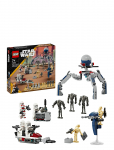 LEGO - Battle Pack Med Klonsoldater Og Kampdroider 75372 - Lego T&auml;hes&otilde;jad - ONE SIZE