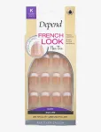 Depend Cosmetic - French Look Beige Kort Sq - Fake Nails - ONE SIZE