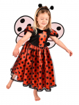 Den Goda Fen - Ladybug Costume - Tegelaskujude kost&uuml;&uuml;mid - 98-104