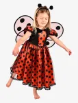 Den Goda Fen - Ladybug Costume - Tegelaskujude kost&uuml;&uuml;mid - 98-104