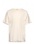 Copenhagen Colors - Pointelle Heart T-Shirt - L&uuml;hikeste varrukatega - 128