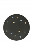 Broste Copenhagen - Deer Christmas Tree Rug - Muud vaibad - &Oslash; 120 cm