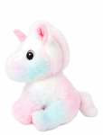 Teddykompaniet - Unicorn, Rainbowcoloured, Pink - Pehmed loomad - 26 cm