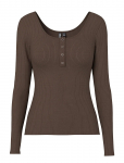 Pieces - Pckitte Ls Top Jrs Noos Bc - Pikkade varrukatega - XXL