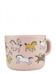 R&auml;tt Start - Pippi Circus, Cup With Handle, Pink - Cups - ONE SIZE