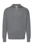Selected - Slhdry Ls Knit Relaxed Half Zip - Poolpika lukuga džemprid - L
