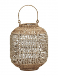 House Doctor - Lanterne, Hddive, Natural - Indoor Lanterns - H:34CM