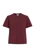 Vila - Vinora S/S T-Shirt - Noos - L&uuml;hikeste varrukatega - L