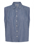 Levi's&reg; - Gracen Comm Sl Blouse Med Indigo - Flat Finish - Varrukateta - XS