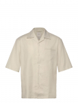 Calvin Klein - Ss Linen Lyocell Camp Relaxed Sh - L&uuml;hikeste varrukatega s&auml;rgid - M