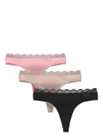 Calvin Klein - Thong 3Pk - Stringid - L