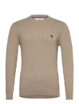 U.S. Polo Assn. - Mads Reg Cot Uspa M Knit - &Uuml;mara kaelusega - L