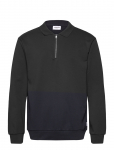 Lindbergh - Jersey Pique W Zip L/S - Pikkade varrukatega - M
