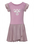 Hummel - Hmljr Mix Glitter Dress - L&uuml;hikeste varrukatega vabaajakleidid - 134
