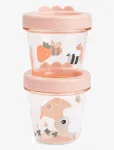 Done By Deer - Baby Food Container 2-Pack Tiny Farm Powder - Beebitoidu konteinerid - &Oslash;8X H 8CM.150ML